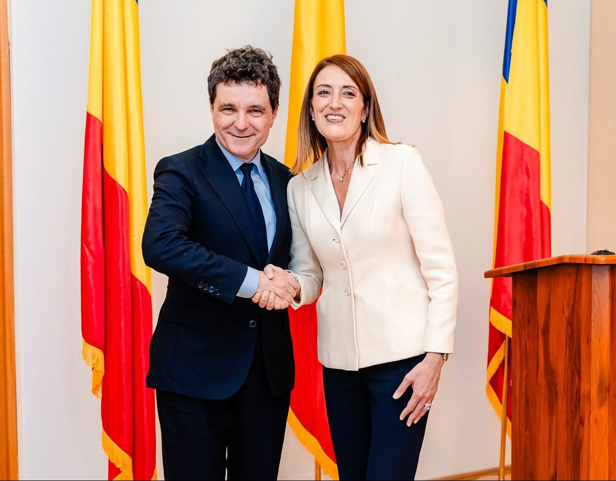 Nicușor Dan a avut o întâlnire cu președinta Parlamentului European, Roberta Metsola. Dan a vorbit și cu reprezentanți ai mediului de business
