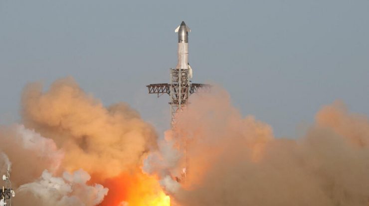 Racheta SpaceX Starship a explodat pentru a treia oară