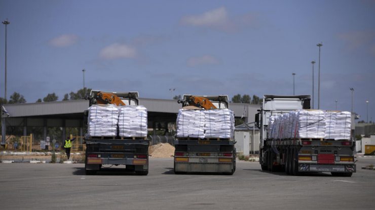 Israelul permite intrarea în Gaza a cinci camioane cu ajutoare ONU, după 11 săptămâni de blocadă