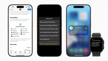 Apple lansează noi funcții pentru persoanele cu deficiențe de vedere sau auz: Subtitrări live,  Personal Voice