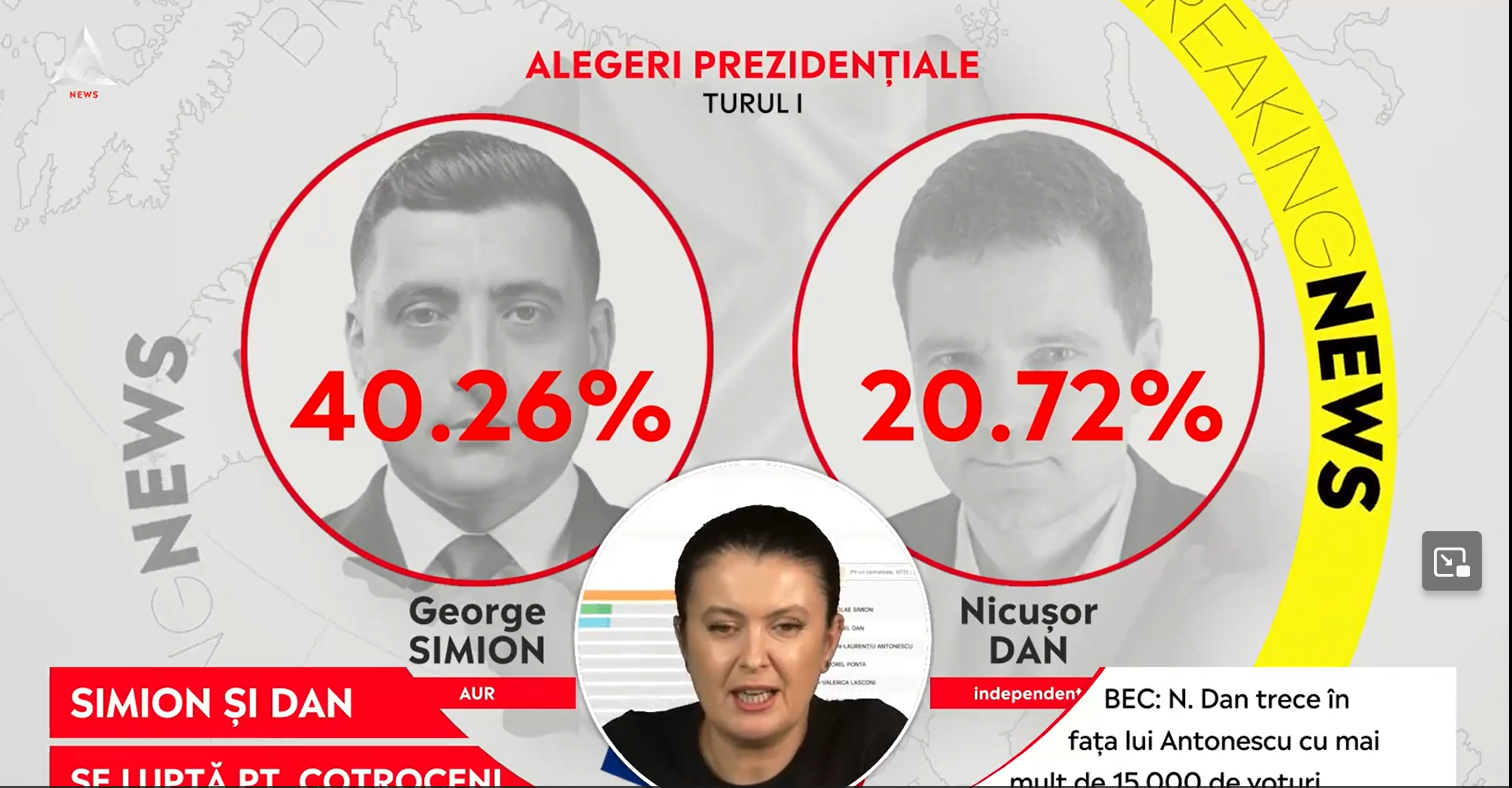 EDIȚIE SPECIALĂ ALEGERI PREZIDENȚIALE 2025. Cu Mihaela Chircă și Sorina Matei