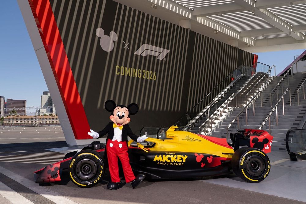 Mickey Mouse face parte din campania oficială Formula 1 începând cu sezonul 2026