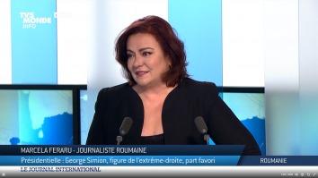 ALEGERILE PREZIDENȚIALE DIN ROMÂNIA SUNT DEZBĂTUTE ÎN FRANȚA. MARCELA FERARU, INVITATĂ LA TV5MONDE: „EXISTĂ O NEMULȚUMIRE ÎN RÂNDUL ROMÂNILOR”