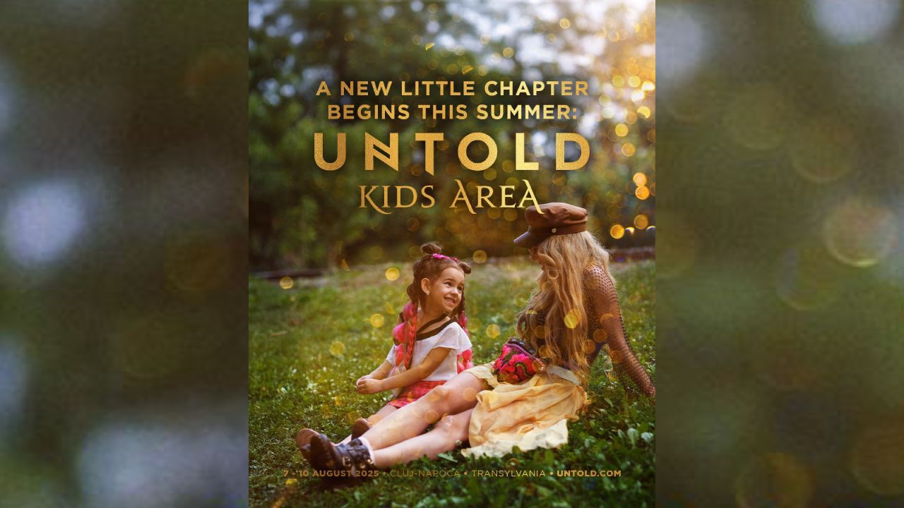 Organizatorii UNTOLD creează un eveniment dedicat copiilor. La UNTOLD KIDS, copiii vor avea acces la patru mini-scene tematice și ateliere interactive