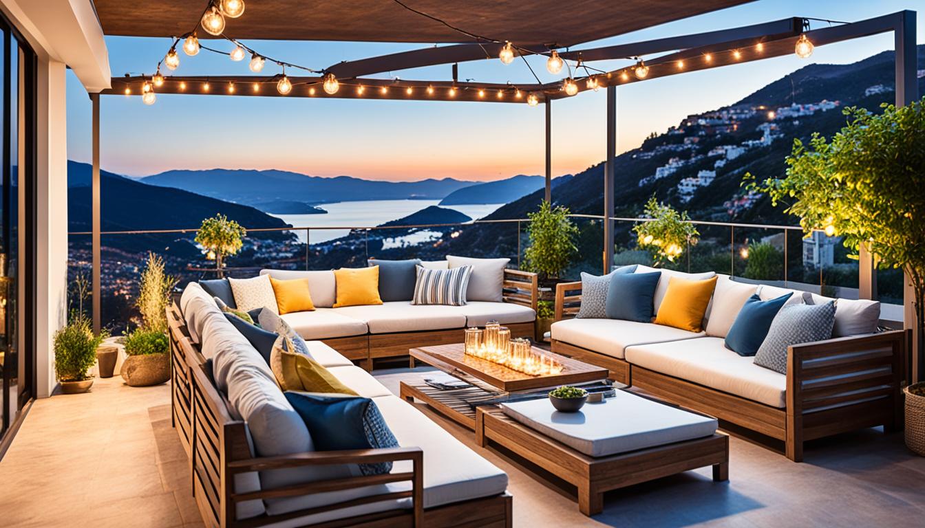 Terasa e locul în care mulți oameni aleg să se relaxeze. Ada Tache, designer: „Aș adăuga, pentru un grad de intimitate, niște rolete”