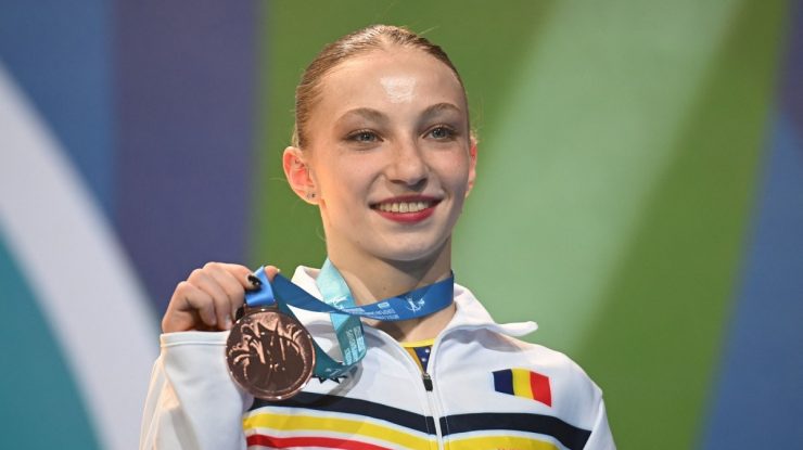 Ana Bărbosu a obţinut a doua medalie de bronz, în finală la paralele, la Campionatul European de la Leipzig
