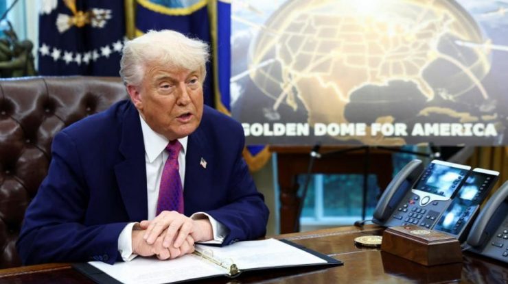 Donald Trump anunță înființarea unui „Golden Dome” în America. SUA vor să desfășoare arme în Spațiu