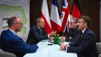 Liderii din Marea Britanie, Franța, Germania și Polonia ajung Kiev pentru a susține încetarea focului de 30 de zile