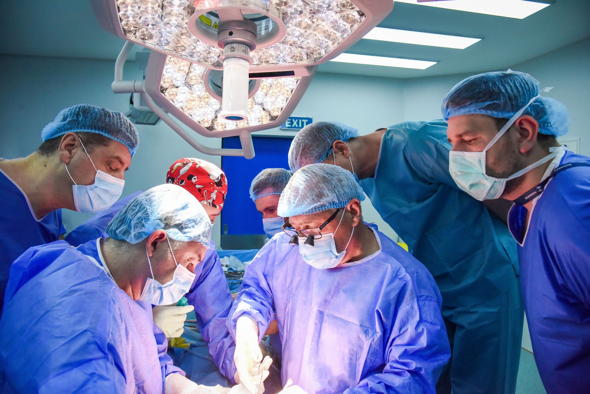 Performanțe deosebite în transplantul hepatic de la donator viu, la Spitalul Clinic SANADOR