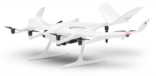 Ce inovații spectaculoase vezi la Vivatech? Wingcopter este o dronă care poate livra provizii medicale de urgență