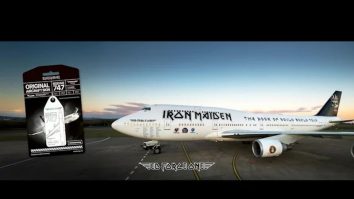 Aviation Tech lansează o ediție limitată de etichete din fuleselajul Air Force One, avionul trupei Iron Maiden