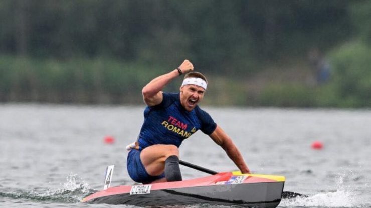 Cătălin Chirilă a câştigat medalia de aur la 1000 metri la CE de kaiac-canoe de la Racice