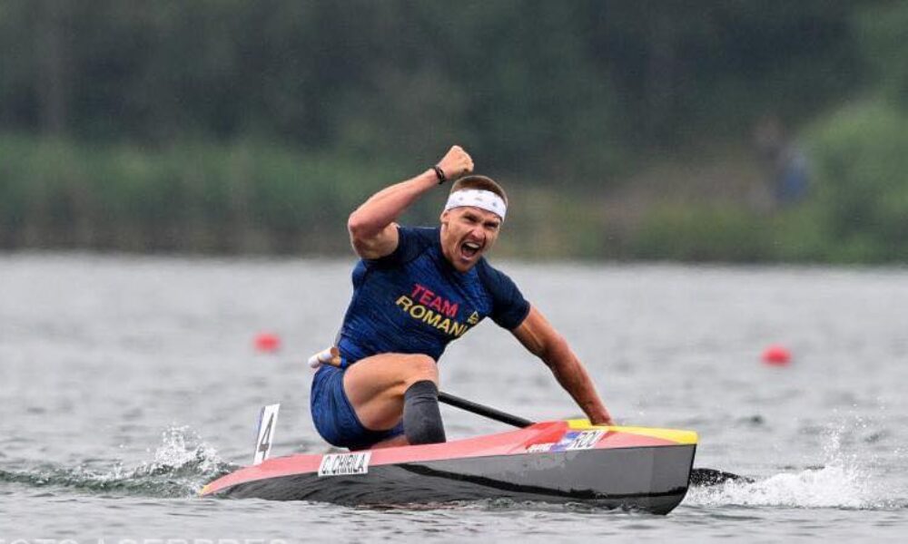 Cătălin Chirilă a câştigat medalia de aur la 1000 metri la CE de kaiac-canoe de la Racice