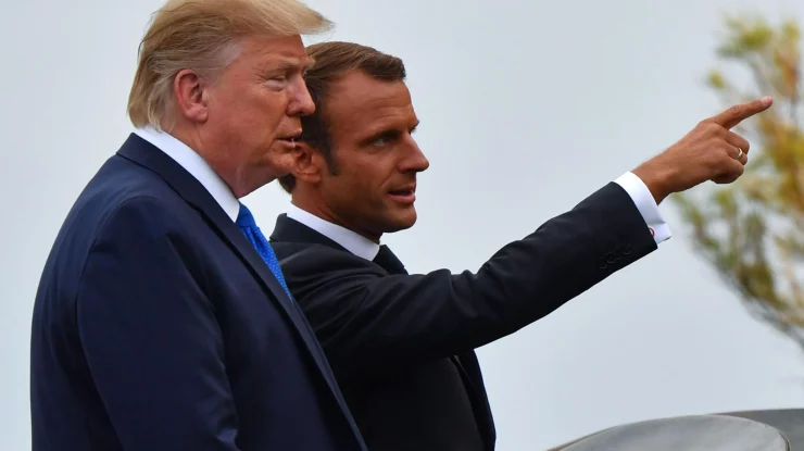 Trump îl atacă pe Macron și îl acuză că „greșește întotdeauna” și caută publicitate