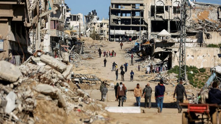  17 palestinieni au fost uciși de focuri de armă israeliene în timp ce se apropiau de un centru de distribuție a ajutoarelor în centrul Gazei