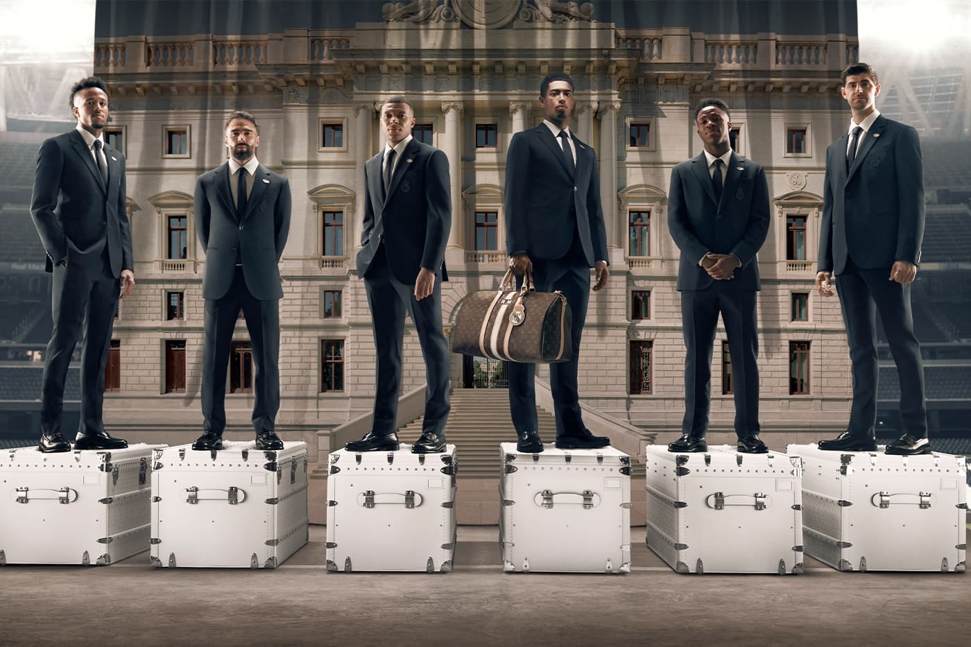 Louis Vuitton devine partener oficial al clubului Real Madrid și va crea ținutele formale pentru echipele de fotbal și baschet