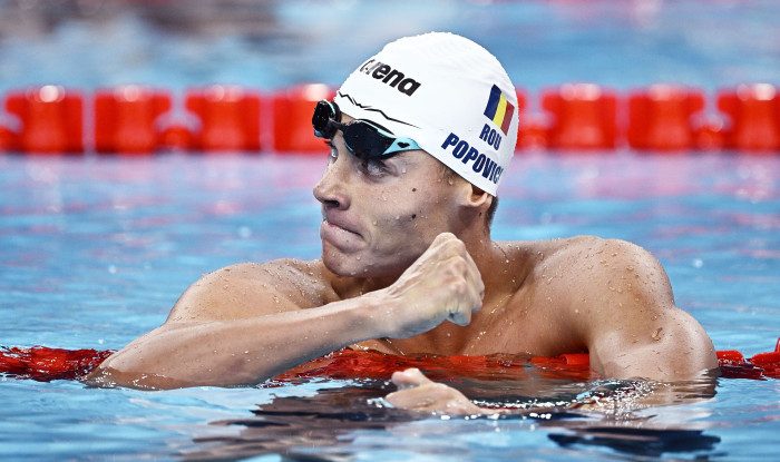 David Popovici a cucerit a treia medalie la Campionatele Europene U23 din Slovacia. Câștigă aurul la 100 metri liber