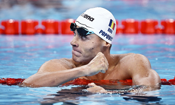 David Popovici a cucerit a treia medalie la Campionatele Europene U23 din Slovacia. Câștigă aurul la 100 metri liber