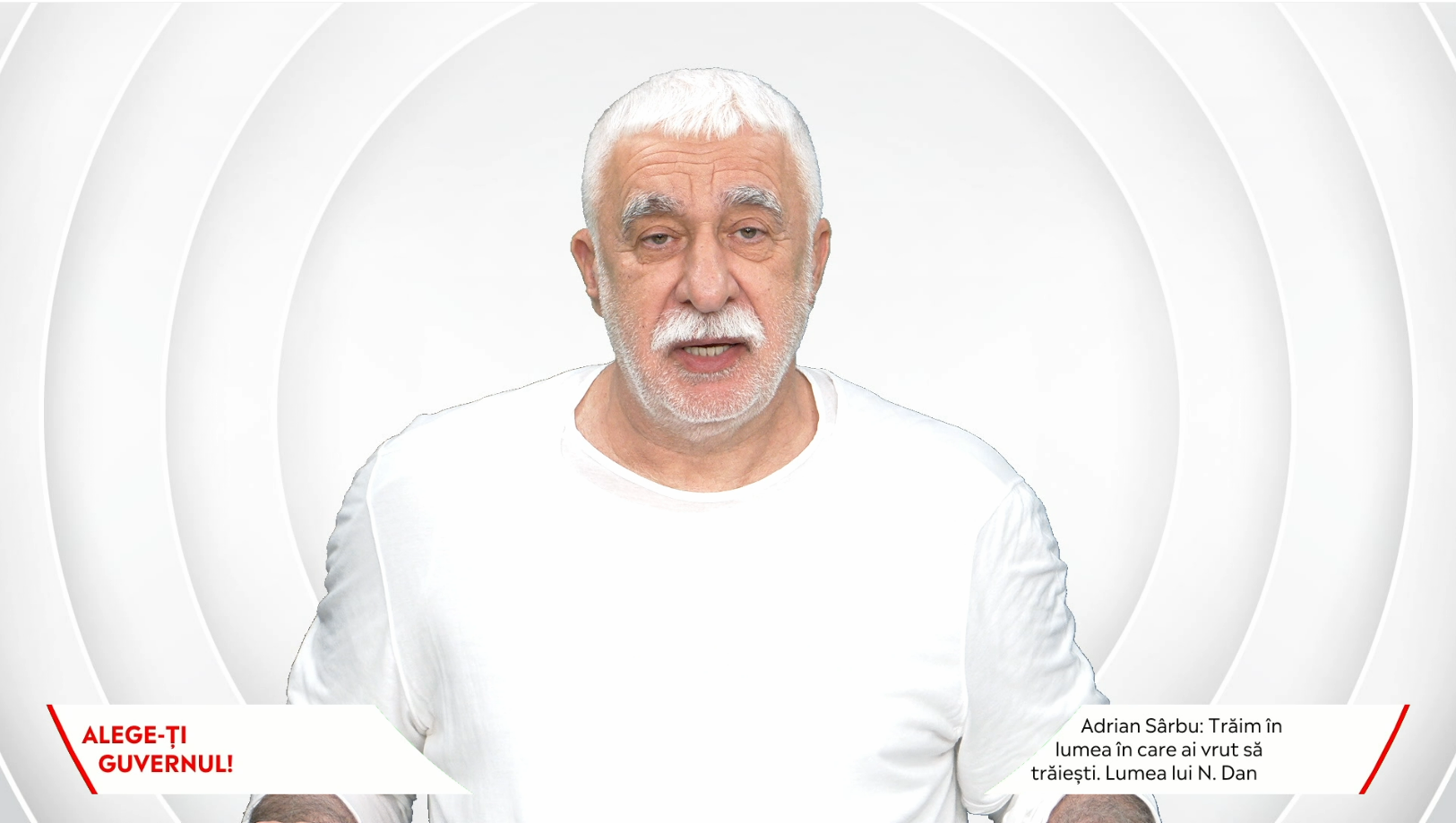 Adrian Sârbu: Trăim în lumea în care ai vrut să trăiești. Lumea lui Nicușor Dan!