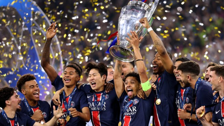 PSG învinge Inter Milano în finala Champions League cu 5-0. A fost cea mai diferență de scor înregistrată vreodată în ultimul act al competiției