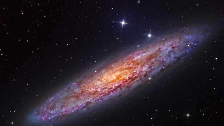 Astromonii au suprins galaxia Sculptor în detaliu, la 11 milioane de ani lumină de Pământ, cu telescopul Very large Telescope