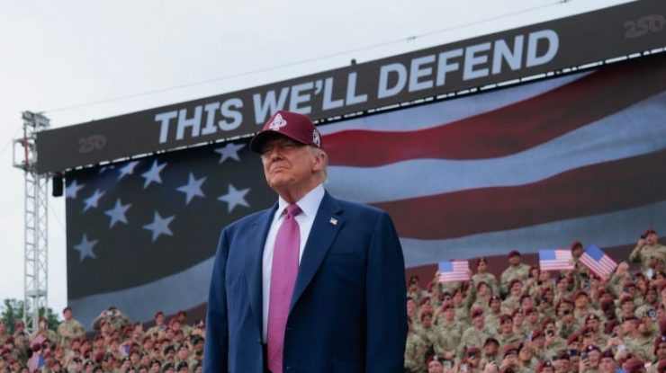 Armata americană sărbătorește 250 de ani cu o paradă uriașă care coincide cu ziua de naștere a lui Donald Trump