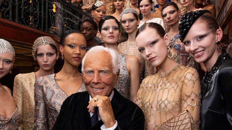 Giorgio Armani lipsește pentru prima dată de la Milano Fashion Week, după ce a fost spitalizat