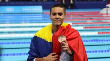 David Popovici a câștigat medalia de bronz la 50 de metri liber la Campionatul European U23