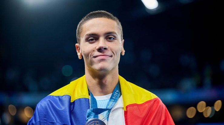 David Popovici a câștigat AURUL în finala de 200 de metri liber la Campionatul European U23
