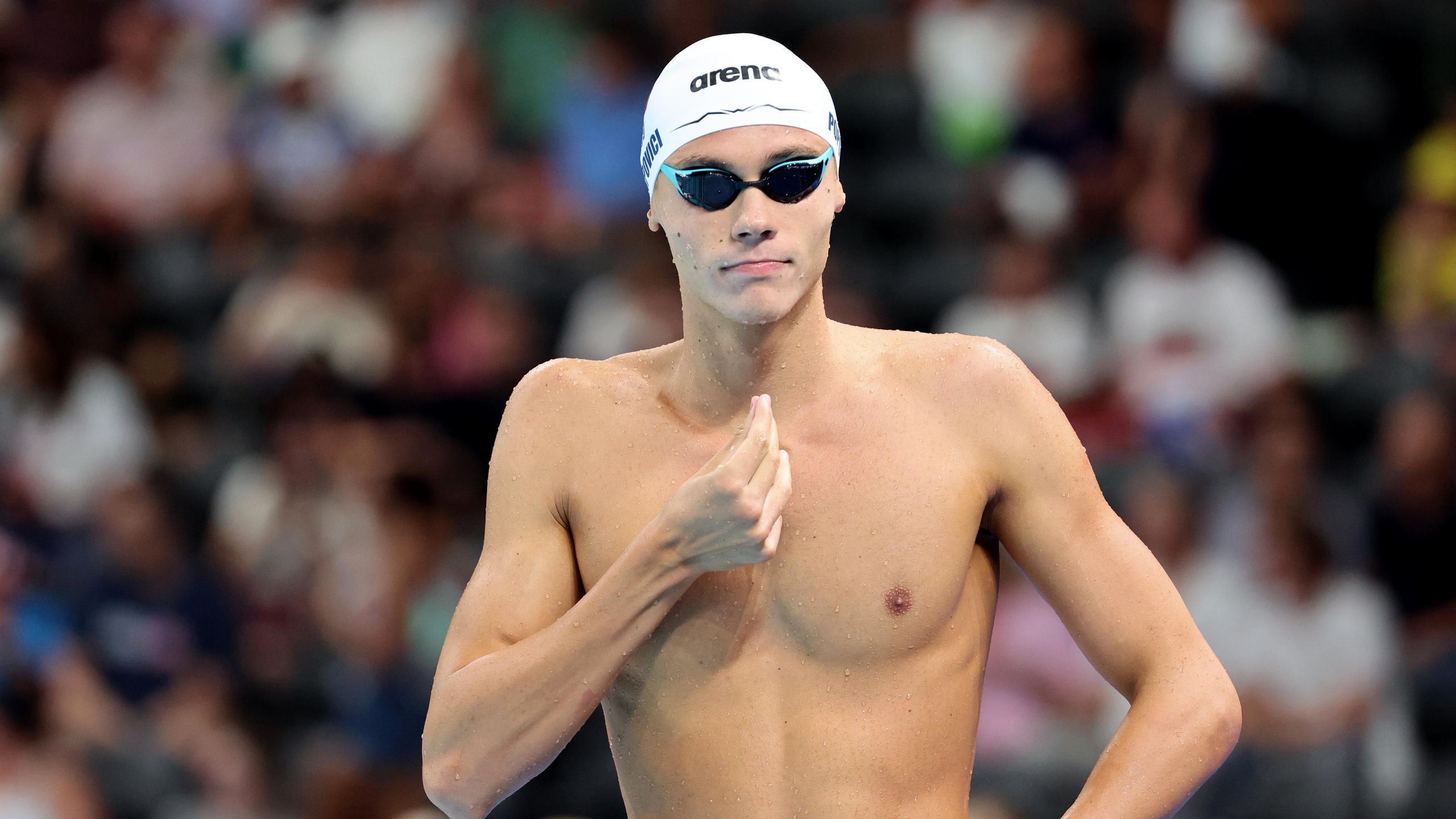 David Popovici a fost nominalizat pentru titlul de „Cel mai bun sportiv din Balcani în 2025″