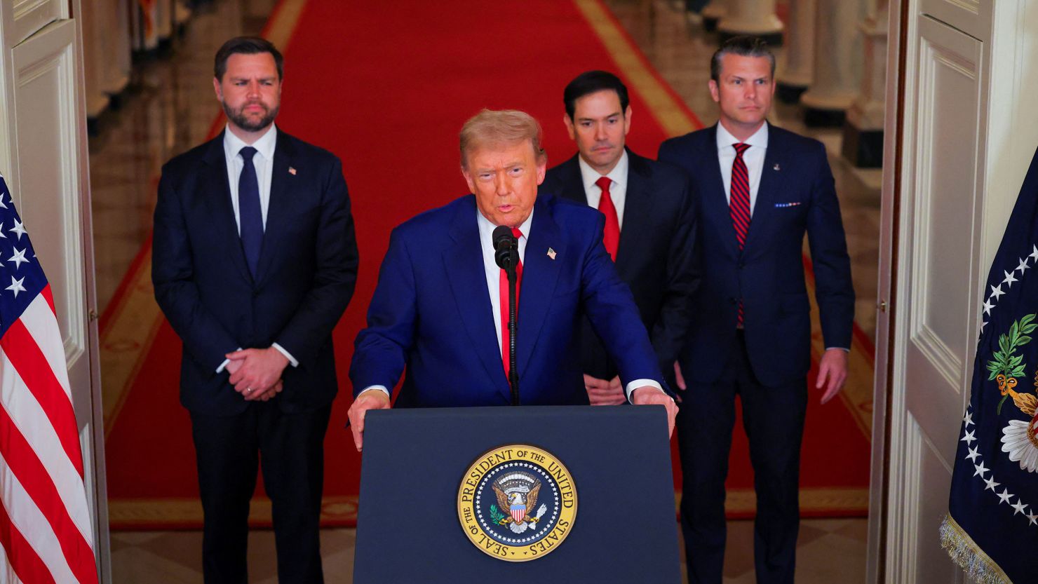 Trump îndeamnă Iranul să facă pace după atacul asupra bazei americane Al-Udeid din Qatar: „Un atac foarte slab, cum era de așteptat. E timpul pentru pace în regiune. Voi încuraja Israelul să se oprească”