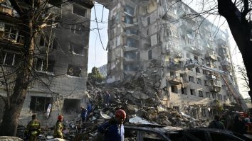 Un atac masiv asupra capitalei Kiev a ucis cel puțin cinci persoane. O persoană a fost rănită