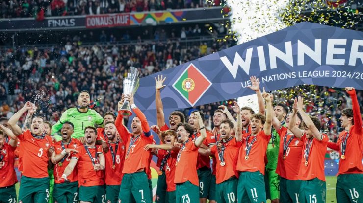 Portugalia a câştigat Liga Naţiunilor, după un meci cu Spania. Scorul a fost 5-3 la lovituri de departajare