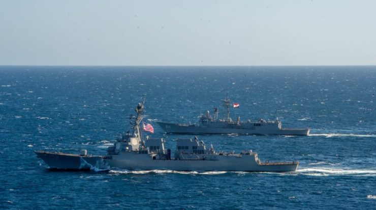 SUA deplasează două distrugătoare spre estul Mediteranei, capabile să se apere împotriva atacurilor cu rachete balistice