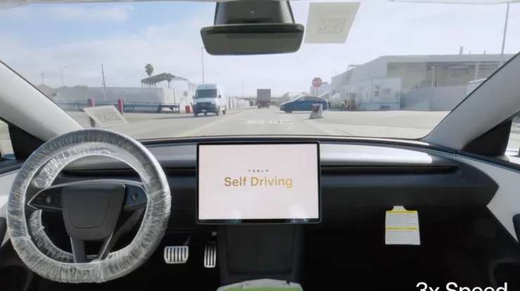Tesla a realizat, în premieră, livrarea complet autonomă a unui vehicul, de la fabrică la client