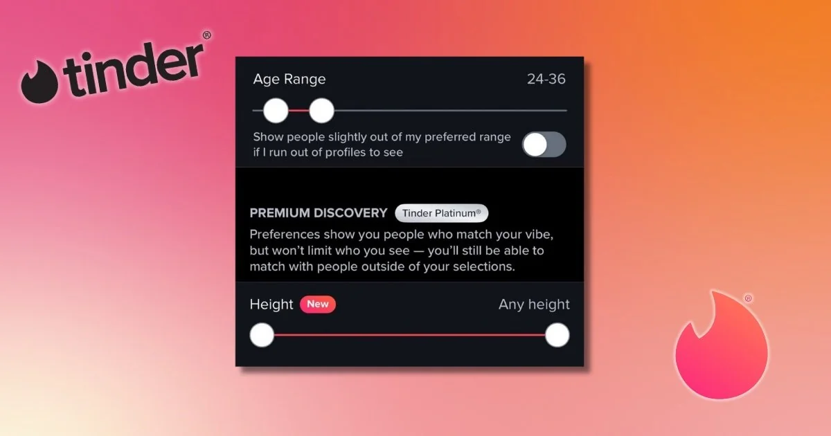 Tinder testează un filtru care selectează oamenii după înălțime. Bărbații scunzi s-au simțit discriminați
