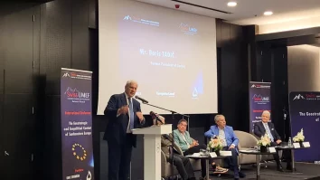 Filiala Universității SWISS UMEF Geneva din București a găzduit Conferința „Contextul geostrategic și geopolitic al Europei de Sud-Est”, în cadrul căreia au fost discutate conflictele din Ucraina și Orientul Mijlociu. Personalități marcante au luat parte la eveniment