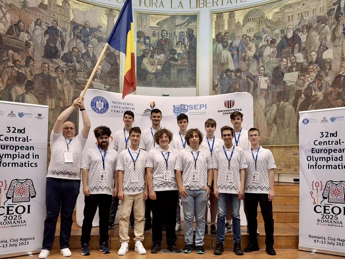 România câștigă 10 medalii la Olimpiada Central Europeană de Informatică 2025 de la Cluj-Napoca. Trei elevi au obținut medalii de aur