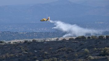 Un incendiu masiv a devastat 3.000 de hectare de teren în Spania și a sufocat Madridul cu fum