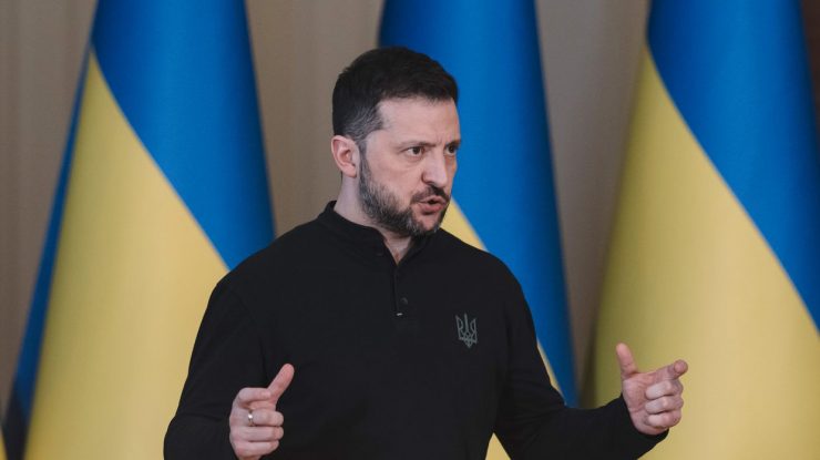 Zelenski anunţă semnarea unui acord cu o companie americană pentru producţia comună de drone