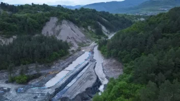 Starea de alertă de la Salina Praid se prelungește încă 30 de zile, după ce pârâul Corund a inundat salina