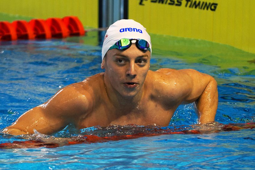Robert Badea ia medalia de argint în proba de 200m mixt în cadrul Campionatelor Europene de Juniori de la Samorin