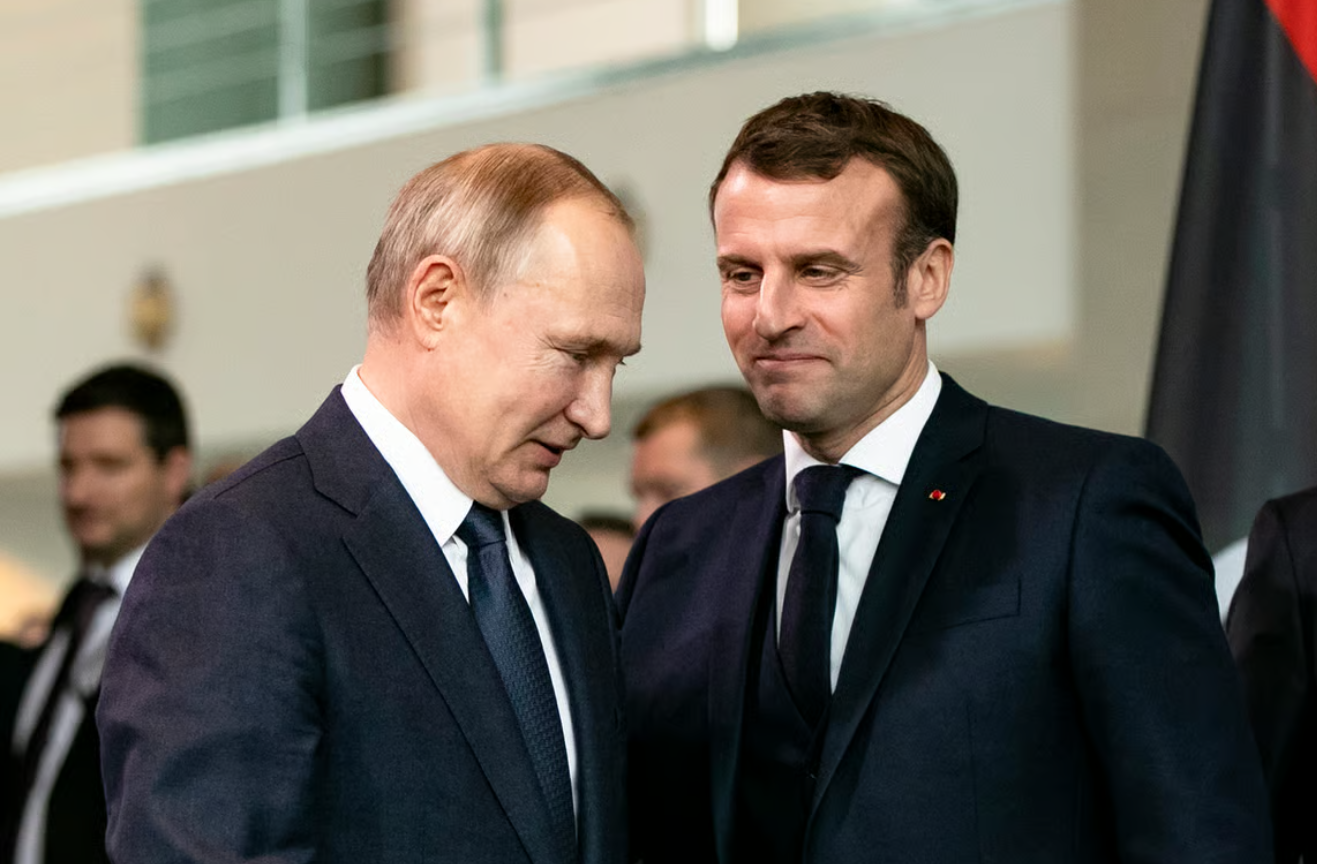 Putin și Macron au vorbit la telefon pentru prima dată din 2022. Despre ce au discutat cei doi lideri