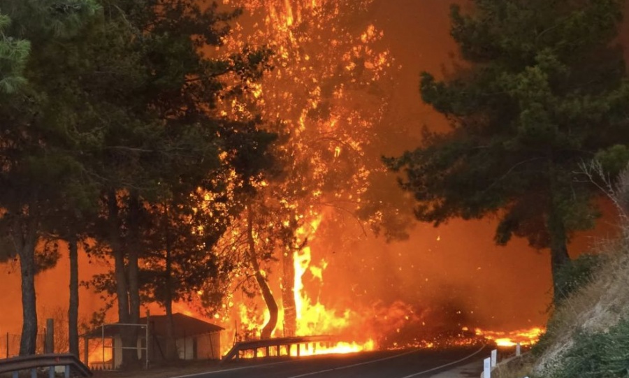 Cipru a fost cuprins de flăcări: Locuitorii din 14 sate au fost nevoiți să evacueze locuințele, două persoane au murit