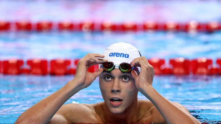 David Popovici: „Mă bucur că nu am bătut recordul mondial. În felul ăsta, am în continuare ceva pentru care să trag”