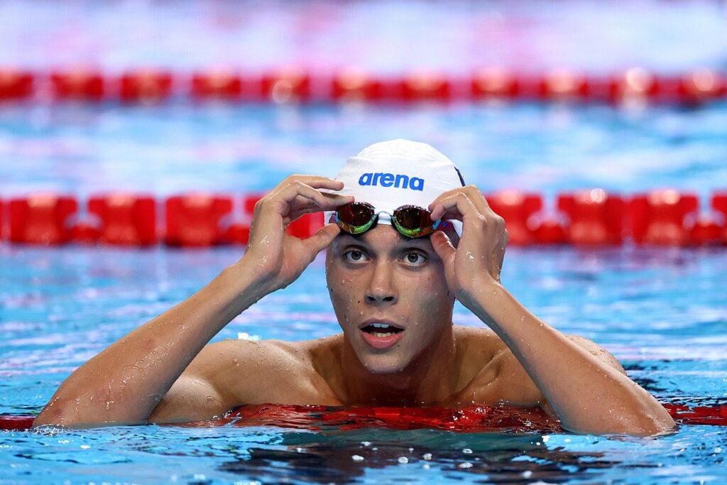 David Popovici: „Mă bucur că nu am bătut recordul mondial. În felul ăsta, am în continuare ceva pentru care să trag”