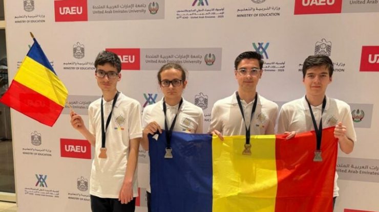 Elevii români au obținut o medalie de aur, două medalii de argint și una de bronz la Olimpiada Internațională de Chimie din Dubai
