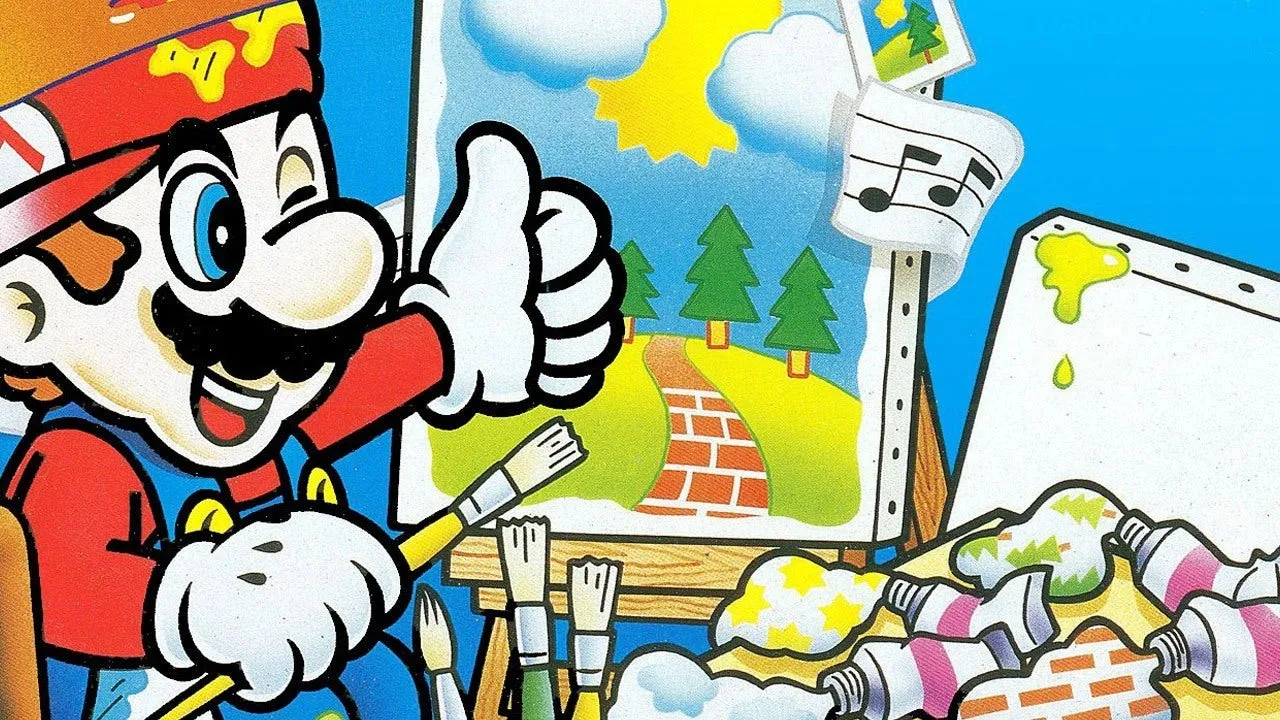 Nintendo relansează jocul Mario Paint pe Switch. Poți desena, colora și compune muzică cu un mouse USB