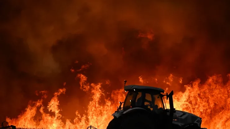 Situația incendiilor mari din Bulgaria rămâne critică. Mii de hectare de teren au ars în diferite părți ale țării