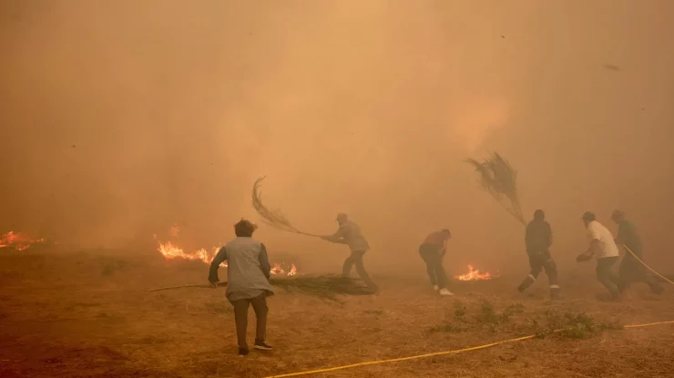 Incendiile au devastat alte 30.000 de hectare în Spania în doar 24 de ore